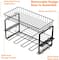 NEX™ 17" Black Wall-Mounted Power Tool Storage Rack with Basket
